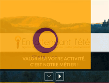 Tablet Screenshot of enattendant.fr